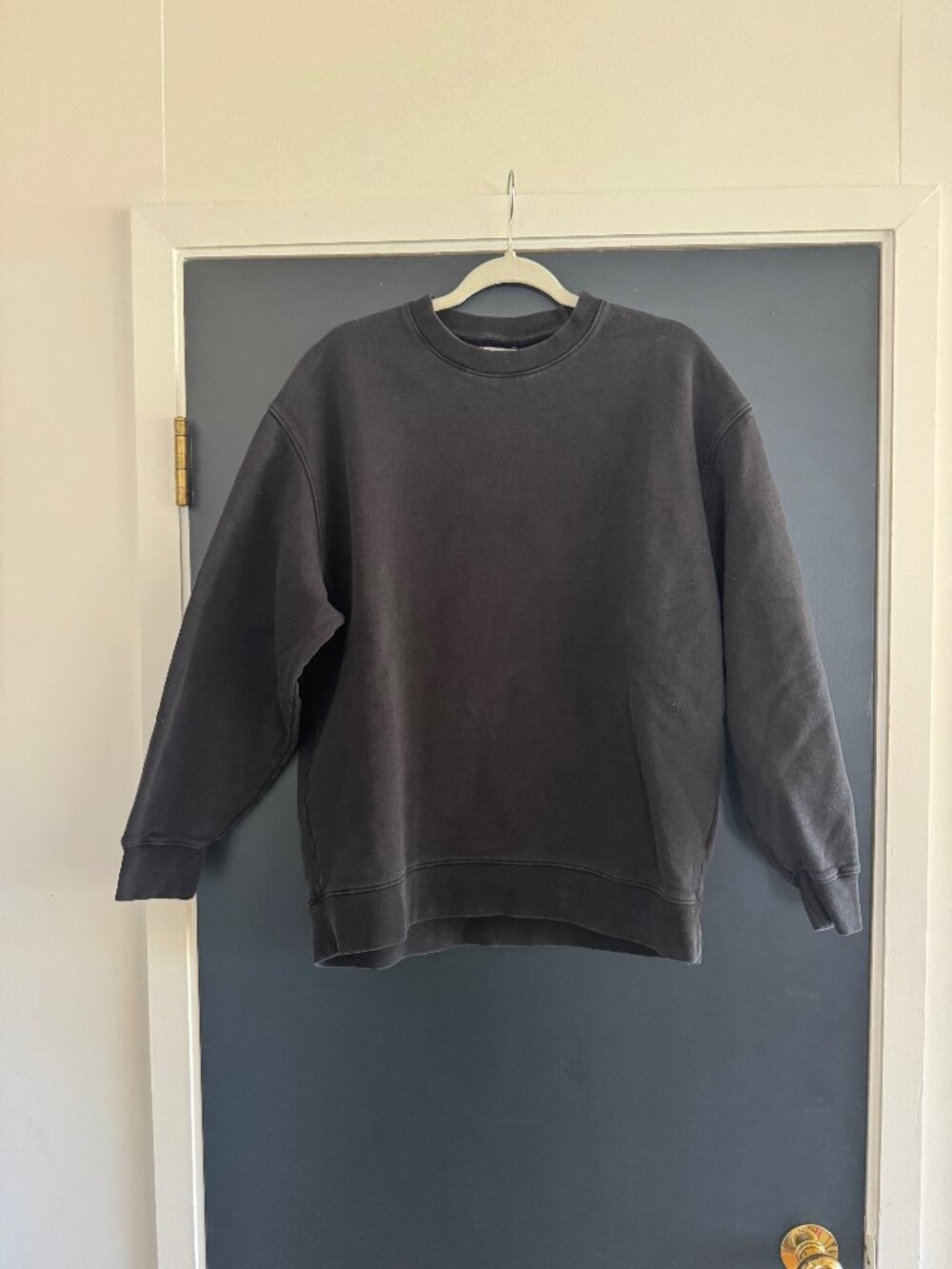 Mate the Label Oversized Black Sweatshirt Sz XS/S